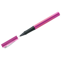 Ручка капиллярная Faber-Castell 'Grip 2010', синяя, розово-оранжевый корп.