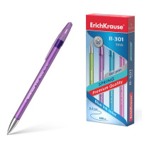 Ручка гелевая ErichKrause R-301 Spring Gel Stick 0.5, синяя