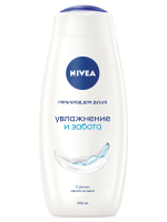 Гель-уход Nivea для душа увлажнение и забота, 500мл