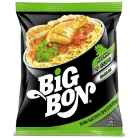 Лапша быстрого приготовления BIG BON Курица+соус сальса, 75 г