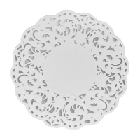 Подкладка под чашку d-16см, ажурная, 250шт/уп