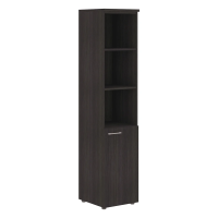 Шкаф колонка с глухой малой дверью (R) и топом XHC 42.5(R) Дуб Юкон Модерн 432х432х1955 XTEN