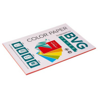 Цветная бумага для принтера Bvg Neon красная, А4, 50 листов, 80г/м2