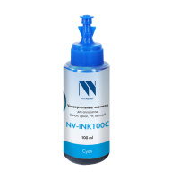 Чернила NV-INK100 универсальные Cyan на водной основе для аппаратов Сanon/Epson/НР/Lexmark (100ml) К