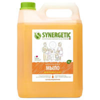 Мыло жидкое 5 л SYNERGETIC 'Фруктовый микс', гипоаллергенное, биоразлагаемое, 105502