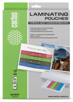 Пленка для ламинирования Cactus CS-LPGA412525 125мкм, 25шт, 216x303мм, глянцевая