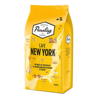 Кофе в зернах Paulig New York 400г, пачка