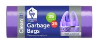 Пакеты для мусора Lomberta с ручками 25шт, 35л