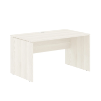 Стол прямой EDST 1380 Ясень Траун/Белый 1360х800х750 EDIS