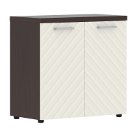 Шкаф с глухими малыми дверьми и топом TLLC 85.1 Латте/Венге Магия Z 856х450х833 TORR LUX