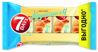 Круассаны 7 Days с кремом со вкусом вареная сгущенка (4шт х 65г), 260г