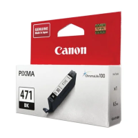 Картридж струйный CANON (CLI-471BK) PIXMA MG5740/MG6840/MG7740, черный, оригинальный, ресурс 1105 ст