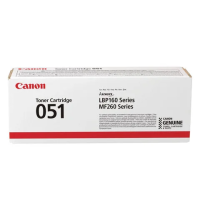 Картридж лазерный CANON (051) i-SENSYS LBP162dw/MF264dw/267dw/269dw, ресурс 1700 страниц, оригинальн