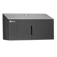 Диспенсер для полотенец листовых Merida Stella R ASC201.R, черный, металлический, Мини