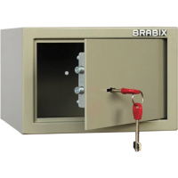 Сейф Brabix D-18m 5кг, 180х270х236мм