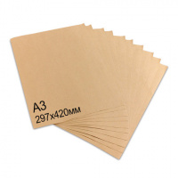 Крафт-бумага для упаковки в листах Brauberg 297х420мм, А3, 78 г/м2