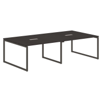 Конференц стол XQSCT 2714 Дуб Юкон Модерн/Антрацит 2720х1406х750 XTEN-Q