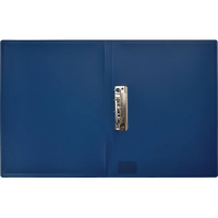 Пластиковая папка с зажимом Attache синяя, А4, 16мм, 055Z-E