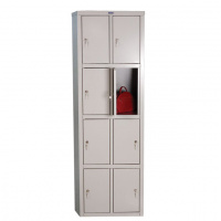 Шкаф для одежды металлический Практик LS-24 1830х575х500мм