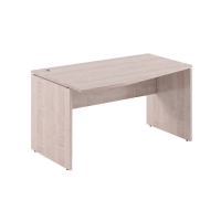 Стол прямой Skyland Xten XCT 149, эргономичный, левый, дуб сонома, 1400х900х750мм