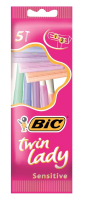 Станки одноразовые BIC twin lady, 5шт