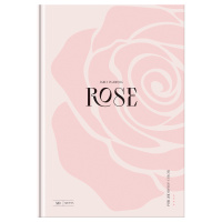 Ежедневник недатированный А5, 160л., 7БЦ, BG 'Rose', soft-touch ламинация