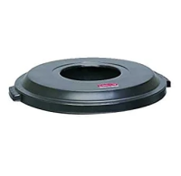 Крышка для мусорного контейнера Rubbermaid Artium 121.1л, черная, FG9W1300BLA