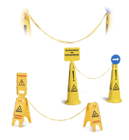 Цепочка пластиковая для пирамидального знака TTS,  длина 1 м, 00003553