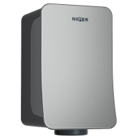 Сушилка для рук Nofer Fusion серебристая, ультрабыстрая, бесшумная, 01871.AS