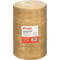 Шпагат 1.2 ктекс, 1.4мм х 700м, 1кг, джутовый