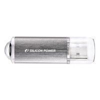 USB флешка Silicon Power Ultima II-I 8Gb, 20/8 мб/с, серебристый