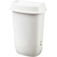 Контейнер для мусора (корзина) Luscan Prof Etalon 12л белый 151041