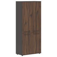 Шкаф высокий широкий EHCS 85.3 Дуб Денвер тёмный/Мокко/Мокко 852х430х1967 EDIS