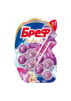 Блок для унитаза Бреф Deluxe Волшебная орхидея (50г x 2шт), 100г