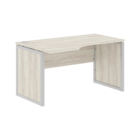 Стол эргономичный XQPCET 149(L) Сосна Эдмонт/Алюминий 1400х900х750 XTEN-QP