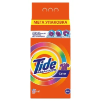 Стиральный порошок Tide Аква-Пудра 9кг, Color, автомат