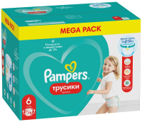 Подгузники-трусики Pampers Active Baby Pants extra large 15+кг, 76шт