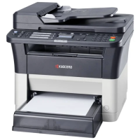 МФУ лазерное KYOCERA FS-1125MFP (принтер, копир, сканер, факс), А4, 25 стр./мин, 20000 стр./мес, ДУП