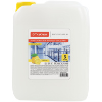 Универсальное чистящее средство Officeclean Professional 5л, лимон, канистра