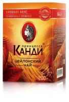 Чай Принцесса Канди Медиум, черный, листовой, 200г