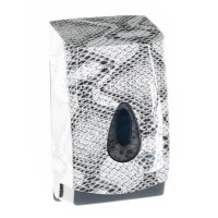 Диспенсер для туалетной бумаги листовой Merida Unique Luxury Line Spark BUH461, глянцевый под змеину