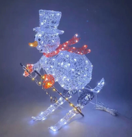 Tarrington House Фигура Снеговик 150Led, 81 х 73см