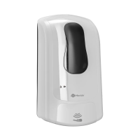 Диспенсер для мыла наливной Merida One DEB101, белый, пластик, 1л, сенсорный