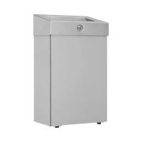 Мусорное ведро Merida Stella R KSM107.R, 12л, матовый металлик