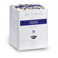 Чай Althaus English Superior, черный, листовой, 15 пирамидок