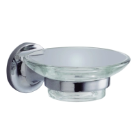 Мыльница для ванны Nofer Hotel стеклянная, 16413.B