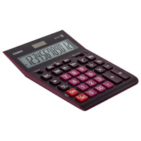 Калькулятор настольный Casio GR-12C 12 разрядов, бордовый