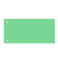 Разделитель листов Brunnen Color Code зеленые, 100 разделов, 240х105 мм, 66040-50