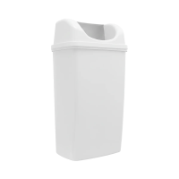 Мусорное ведро Merida One KEB102, 50л, белая, подвесная