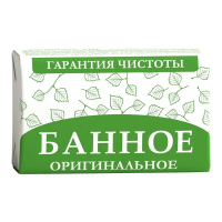 Мыло туалетное Банное 180г